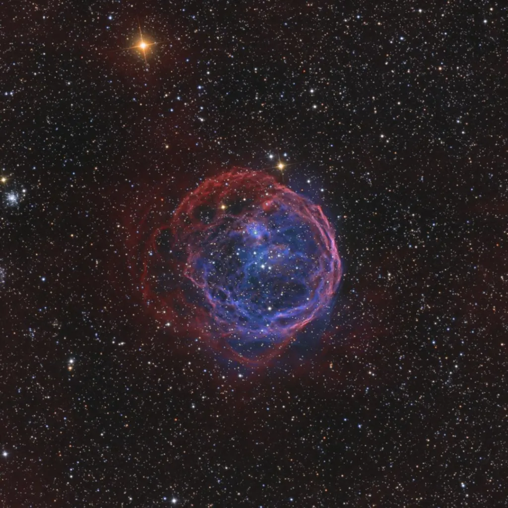 Superbańka w Wielkim Obłoku Magellana. Nicolas Rolland (Francja/France)