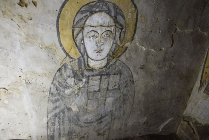 Przedstawienie Matki Boskiej/ Depiction of Mary, the Mother of God (fot. Magdalena Skarżyńska/Polish Centre of Mediterranean Archaeology University of Warsaw)