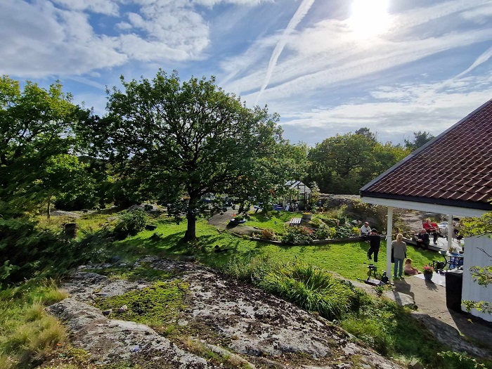 Ogród w Jomfruland. Fot. Vibeke Lia
