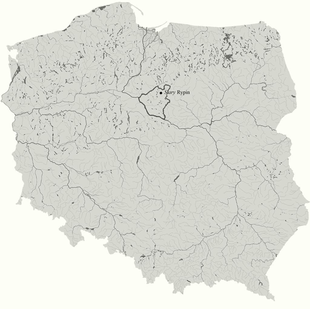Lokalizacja stanowiska - Starorypin Prywatny, stan. 6, opr. Jadwiga Lewandowska