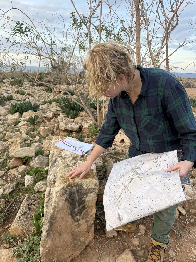 Poszukiwania plansz (na zdjęciu Zofia Kowarska, fot. Radosław Tusznio)