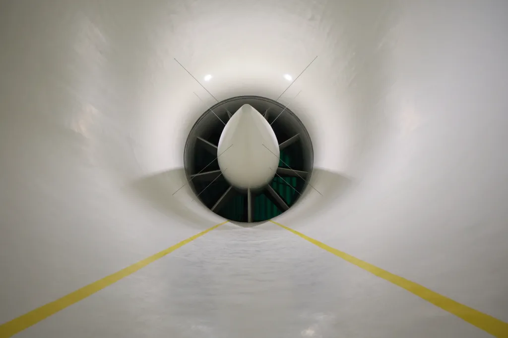 Warszawa, 29.07.2026. Uroczyste uruchomienie zmodernizowanego tunelu aerodynamicznego T-3 w Łukasiewicz – Instytucie Lotnictwa w Warszawie, 29 bm. (mr) PAP/Paweł Supernak