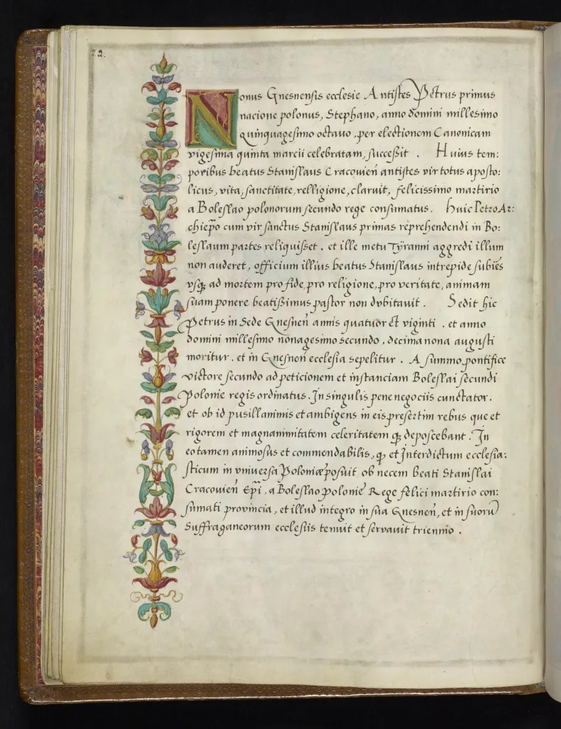 Catalogus archiepiscoporum Gnesnensium, Długosz Jan (1415-1480) - 22, Źródło: Polona