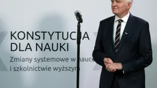Wicepremier, minister nauki i szkolnictwa wyższego Jarosław Gowin. Fot. PAP/ Tomasz Gzell 19.06.2017