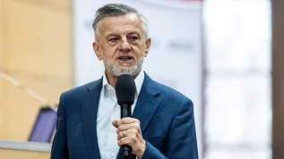 Na zdjęciu Andrzej Zybertowicz. Fot. PAP/ Tytus Żmijewski 22.11.2019
