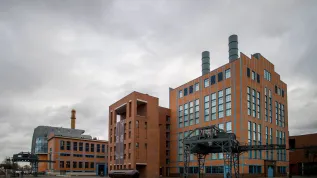 04.01.2018. Centrum Nauki i Techniki EC1 w zabytkowej elektrowni w Łodzi. PAP/Grzegorz Michałowski