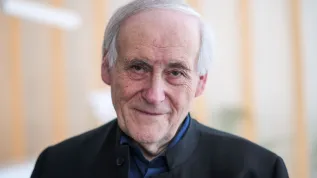 28.04.2023. Historyk prof. dr hab. Janusz Odziemkowski. Fot. PAP/Kalbar