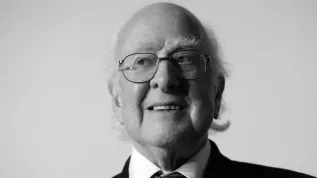 Peter Higgs, 12 listopada 2013. EPA/ANDY RAIN. Dostawca: PAP/EPA