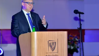 05.06.2023. Rektor Politechniki Wrocławskiej prof. Arkadiusz Wójs. PAP/Sebastian Borowski