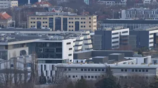 30.01.2025. Kampus Uniwersytetu Gdańskiego znajdujący się w dzielnicy Oliwa. Andrzej Jackowski
