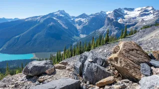 Stanowisko paleontologiczne Burgess Shale. Fot. Adobe Stock