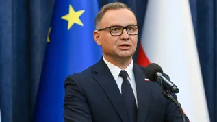 Warszawa, 18.06.2025. Prezydent RP Andrzej Duda. Fot.  PAP/Piotr Nowak