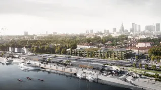 Wizualizacja budynku UW przy ul. Bednarskiej. Źródło: pracownia BBGK Architekci sp. z o.o.. Źródło: materiały prasowe UW