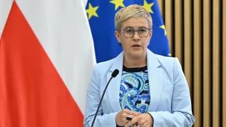 02.07.2025. Wiceminister nauki i szkolnictwa wyższego Maria Mrówczyńska. PAP/Radek Pietruszka