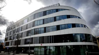 21.02.2024. Siedziba Narodowego Centrum Nauki przy ul. Twardowskiego 16 w Krakowie. PAP/Łukasz Gągulski