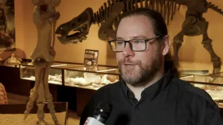 Na zdjęciu dr Tomasz Szczygielski, Instytut Paleobiologii PAN. Źródło: PAP