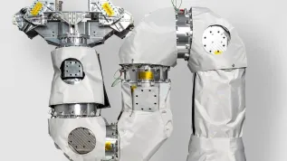 Ramię robotyczne TITAN produkcji PIAP Space. Fot. materiały prasowe