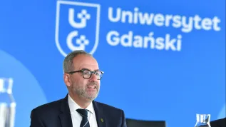 10.06.2024. Rektor UG prof. Piotr Stepnowski. PAP/Andrzej Jackowski