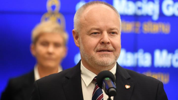 20.12.2023. Podsekretarz stanu Ministerstwa Nauki i Szkolnictwa Wyższego Marek Gzik. PAP/Andrzej Lange