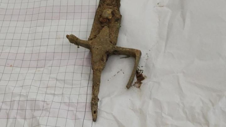 Warszawa/ Kolejne znalezisko w Wiśle, tym razem szabla