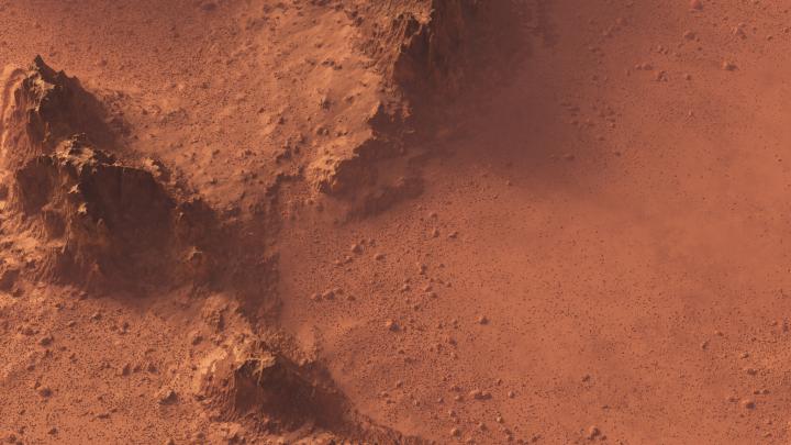 Burze słoneczne mogą wpływać na marsjańską pogodę