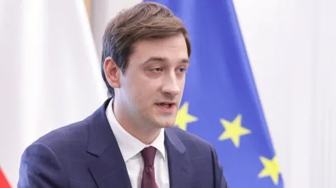 Warszawa, 26.07.2024. Prezes Sieci Badawczej Łukasiewicz Hubert Cichocki. PAP/Tomasz Gzell