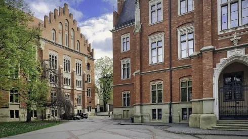 05.04.2024. Collegium Novum UJ. PAP/Jerzy Ochoński