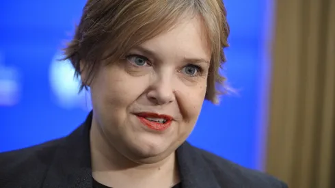 09.06.2025. Wiceminister nauki i szkolnictwa wyższego Karolina Zioło-Pużuk. PAP/Marcin Obara
