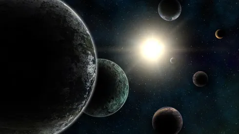 Artystyczna wizja układu TRAPPIST-1, Adobe Stock