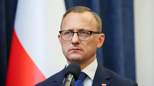 25.08.2025. Rzecznik prezydenta RP Rafał Leśkiewicz. PAP/Leszek Szymański