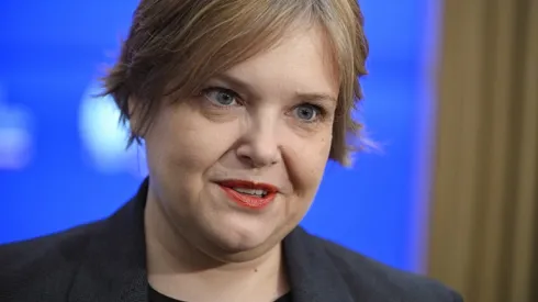 09.06.2025. Wiceminister nauki i szkolnictwa wyższego Karolina Zioło-Pużuk.  PAP/Marcin Obara