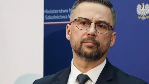 Warszawa, 12.11.2025. Minister nauki i szkolnictwa wyższego Marcin Kulasek. PAP/Albert Zawada