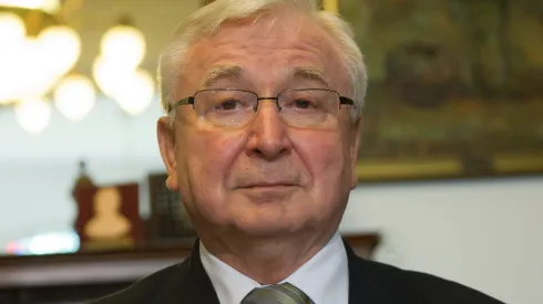 18.07.2013. Prof. Stanisław Bielecki. PAP/ Grzegorz Michałowski