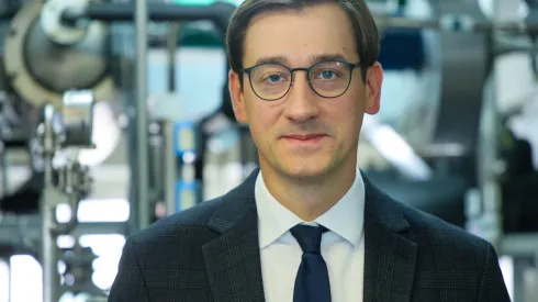 25.03.2026. Prezes Sieci Badawczej Łukasiewicz dr Hubert Cichocki. PAP/Rafał Guz