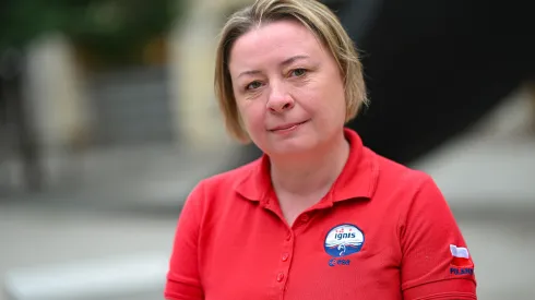  Warszawa, 23.06.2026. Na zdjęciu z 10.06.2026 kierowniczka polskiej misji kosmicznej IGNIS dr Aleksandra Bukała. PAP/Marcin Obara