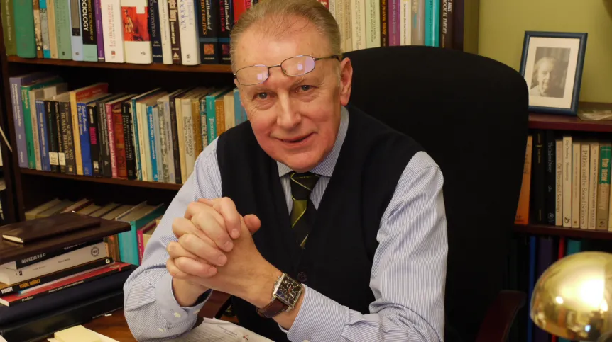 Prof. Piotr Sztompka. Foto: Barbara Marska