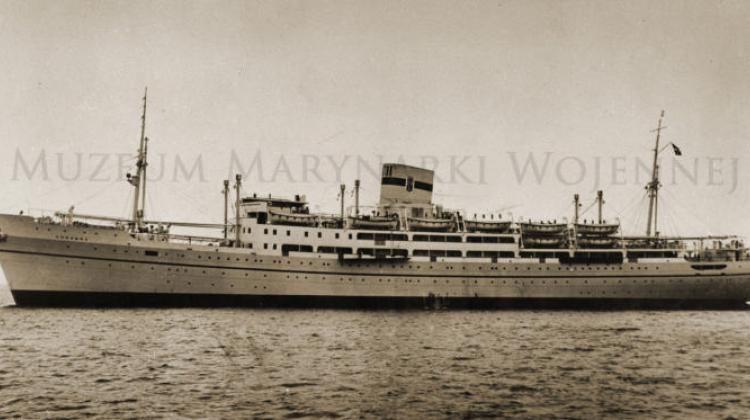 MS Chrobry. Zdjęcie udostępnione dzięki uprzejmości Muzeum Marynarki Wojennej w Gdyni