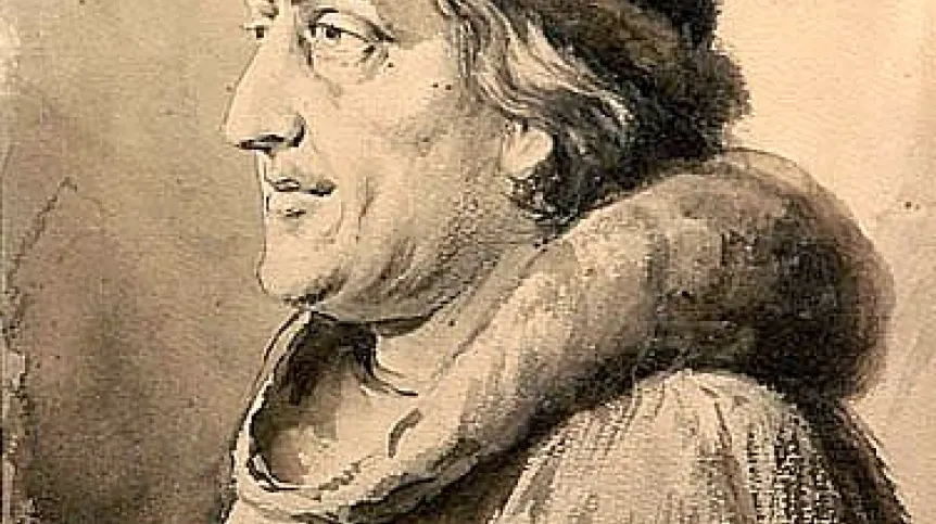 Jan Długosz, aut. Walery Eljasz-Radzikowski. Źródło: Wikipedia