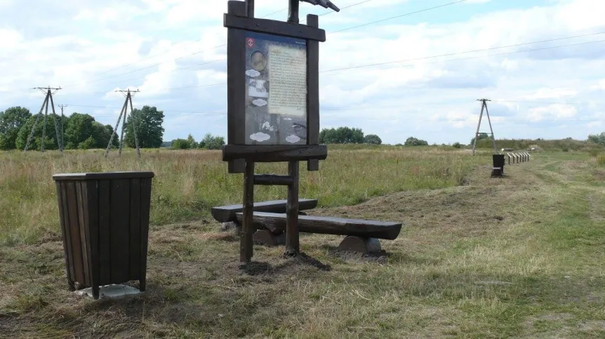 Nowa infrastruktura w rejonie grodziska w Chlebni. Fot. Willa Radogoszcz