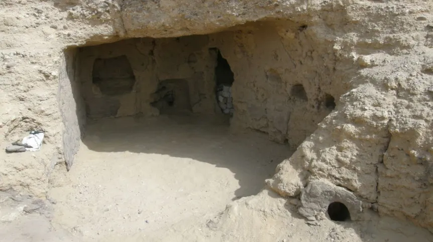 Erem badany przez polskich archeologów. Fot. W. Godlewski/archiwum CAŚ UW 