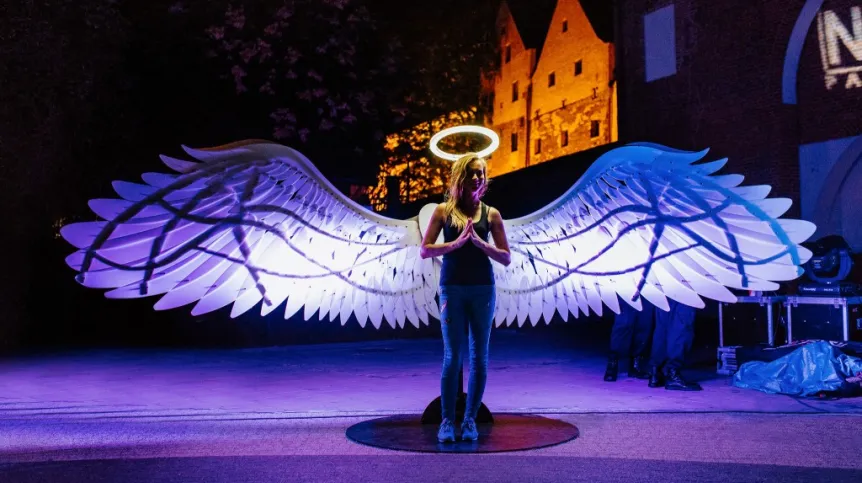 Pokaz Angels of Freedom podczas jednej z poprzednich edycji Bella Skyway Festival. Źródło: Bella Skyway Festival.