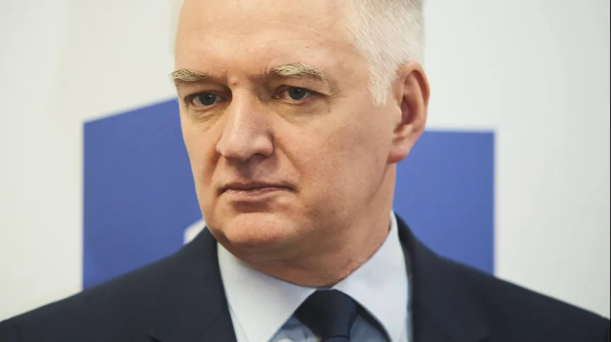 Gdańsk, 16.12.2017. Wicepremier, minister nauki i szkolnictwa wyższego Jarosław Gowin. PAP/Dominik Kulaszewicz 