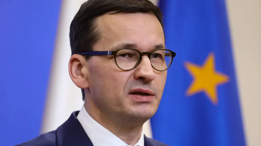 Premier RP Mateusz Morawiecki. Fot. PAP/Paweł Supernak 09.01.2018