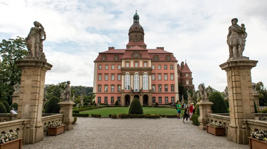 Zamek Książ. Fot. PAP/Maciej Kulczyński 04.09.2015