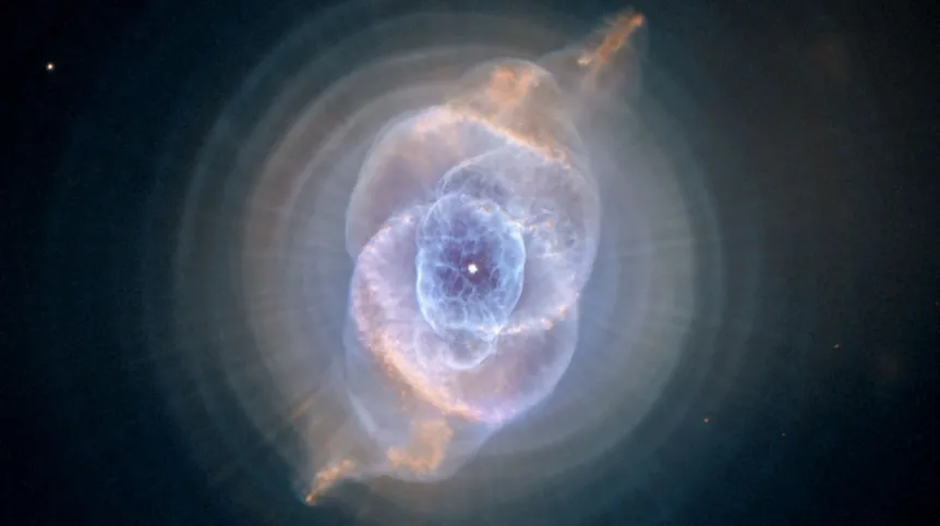Mgławica planetarna Kocie Oko (HST) Fot: NASA Image, Hubble ST, Cat's Eye Nebula http://www.nasa.gov/multimedia/imagegallery/image_feature_211.html
