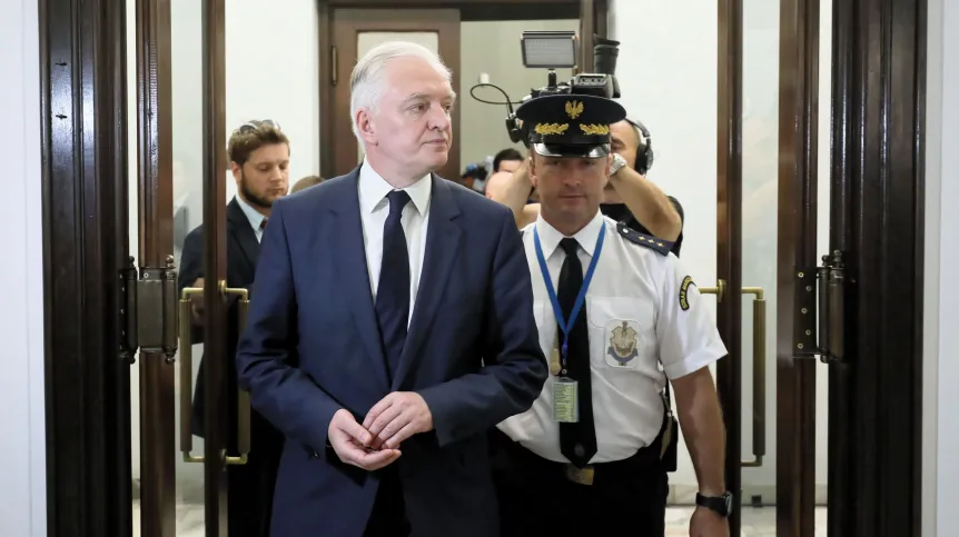 Wicepremier, minister nauki i szkolnictwa wyższego Jarosław Gowin. Fot. PAP/Paweł Supernak 14.06.2018