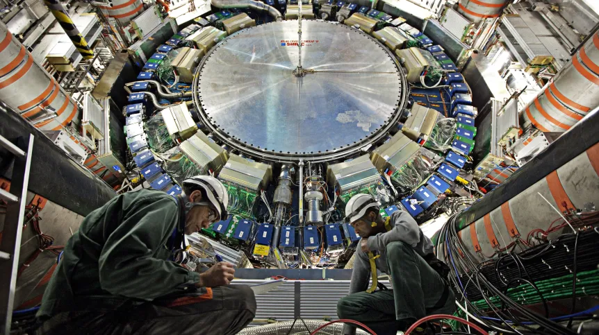 CERN - eksperyment ATLAS/ Źródło: CERN.