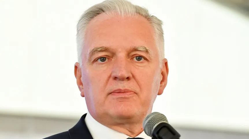 Wicepremier, minister nauki Jarosław Gowin. Fot. PAP/Marcin Bielecki 09.10.2018