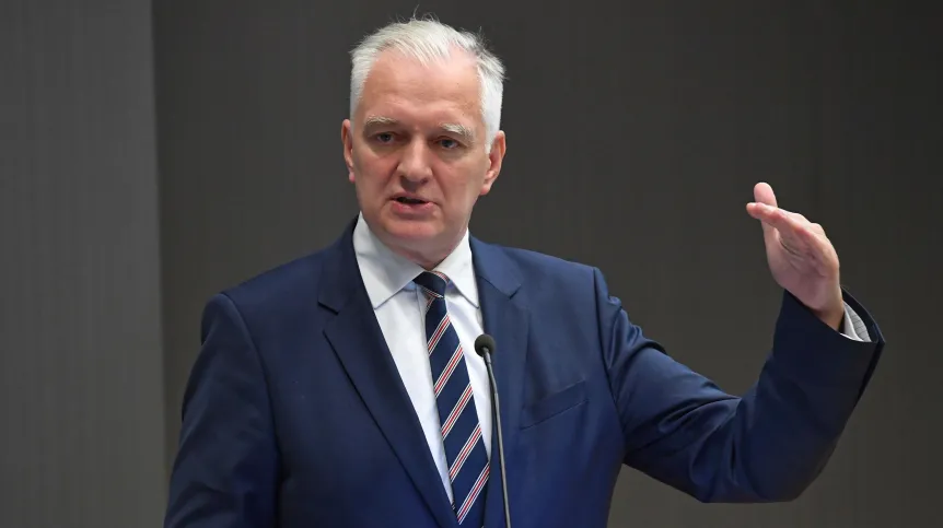 Wicepremier, minister nauki i szkolnictwa wyższego Jarosław Gowin. Fot. PAP/Jacek Bednarczyk 03.10.2018