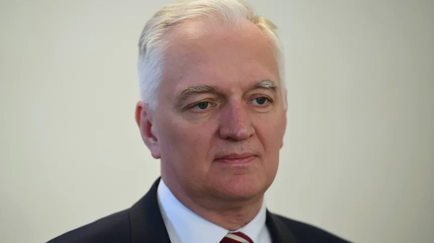Wicepremier, minister nauki Jarosław Gowin. Fot. PAP/Darek Delmanowicz 18.10.2018